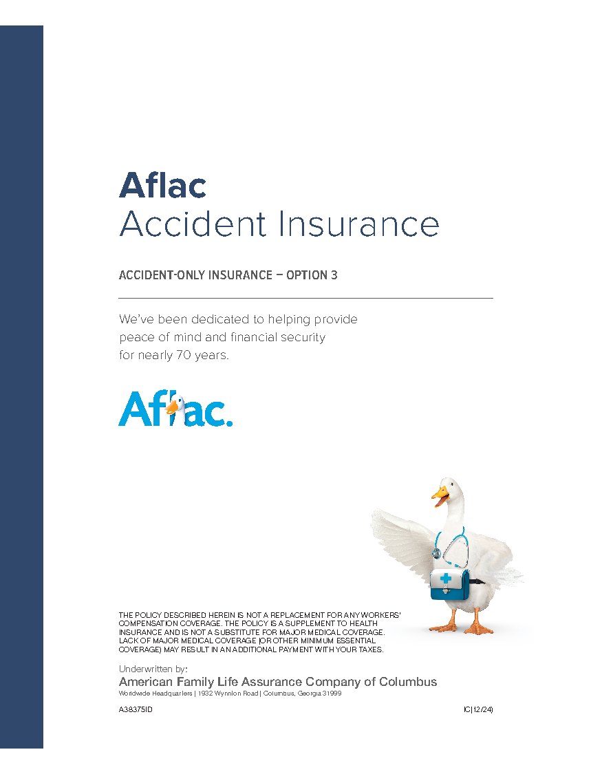 First page of Accident Insurance