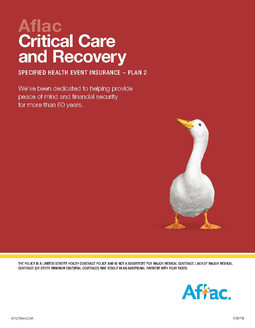 First page of Critical Care and Recovery