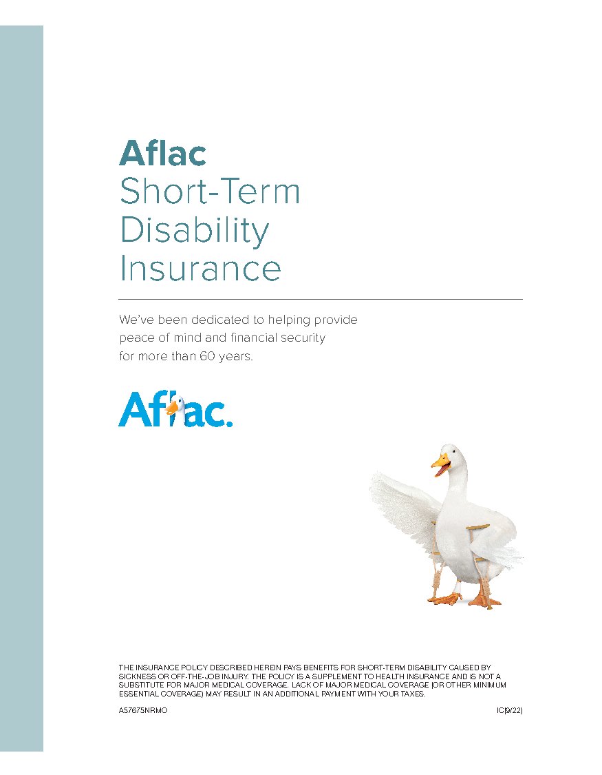 First page of Short-Term Disability Insurance
