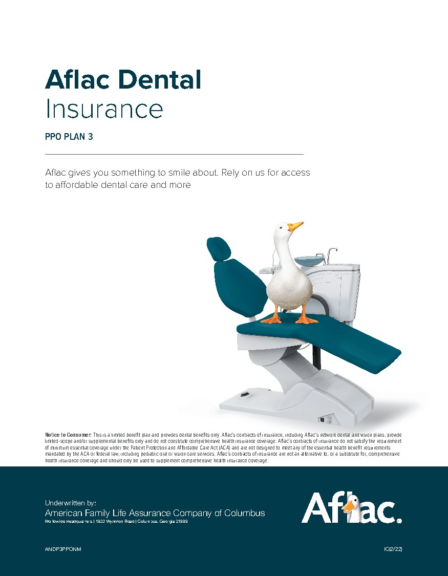 First page of Dental Insurance