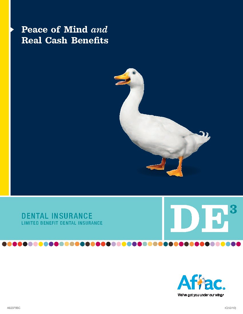 First page of Dental Insurance