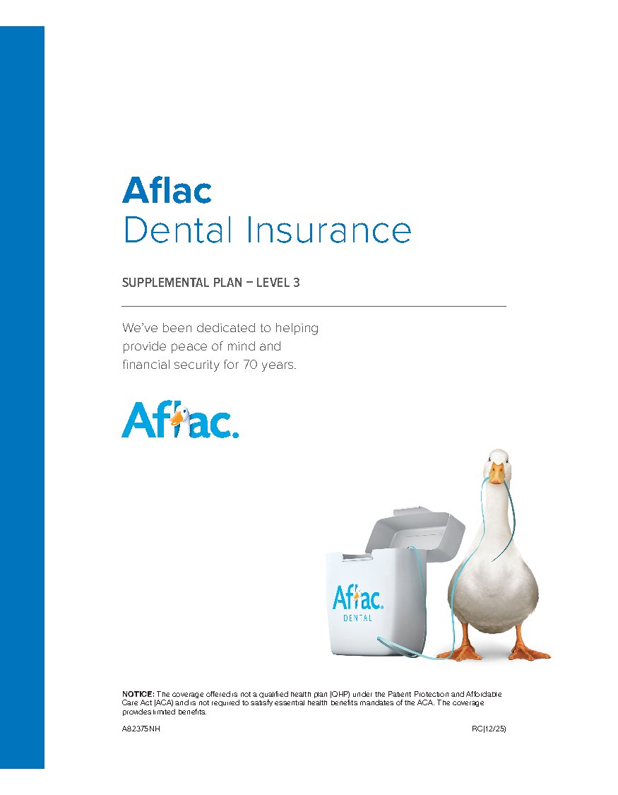 First page of Dental Insurance