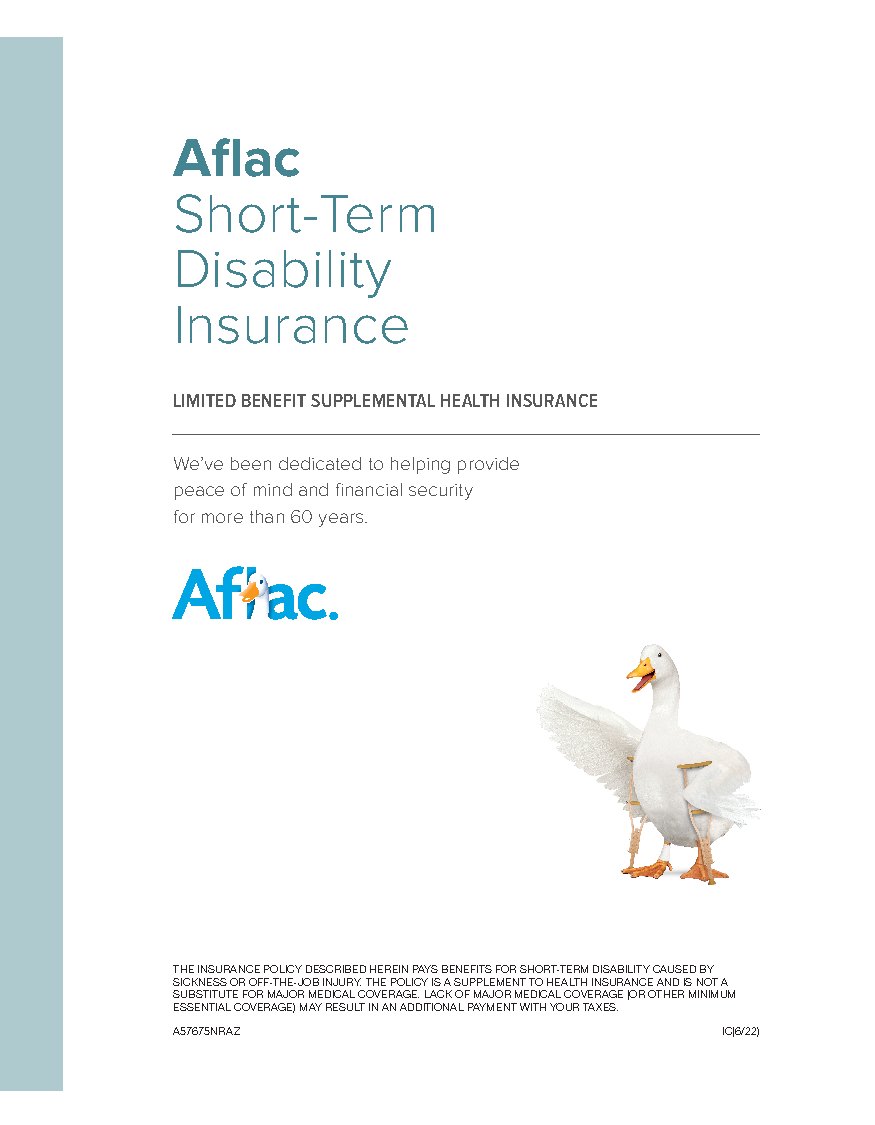 First page of Short-Term Disability Insurance