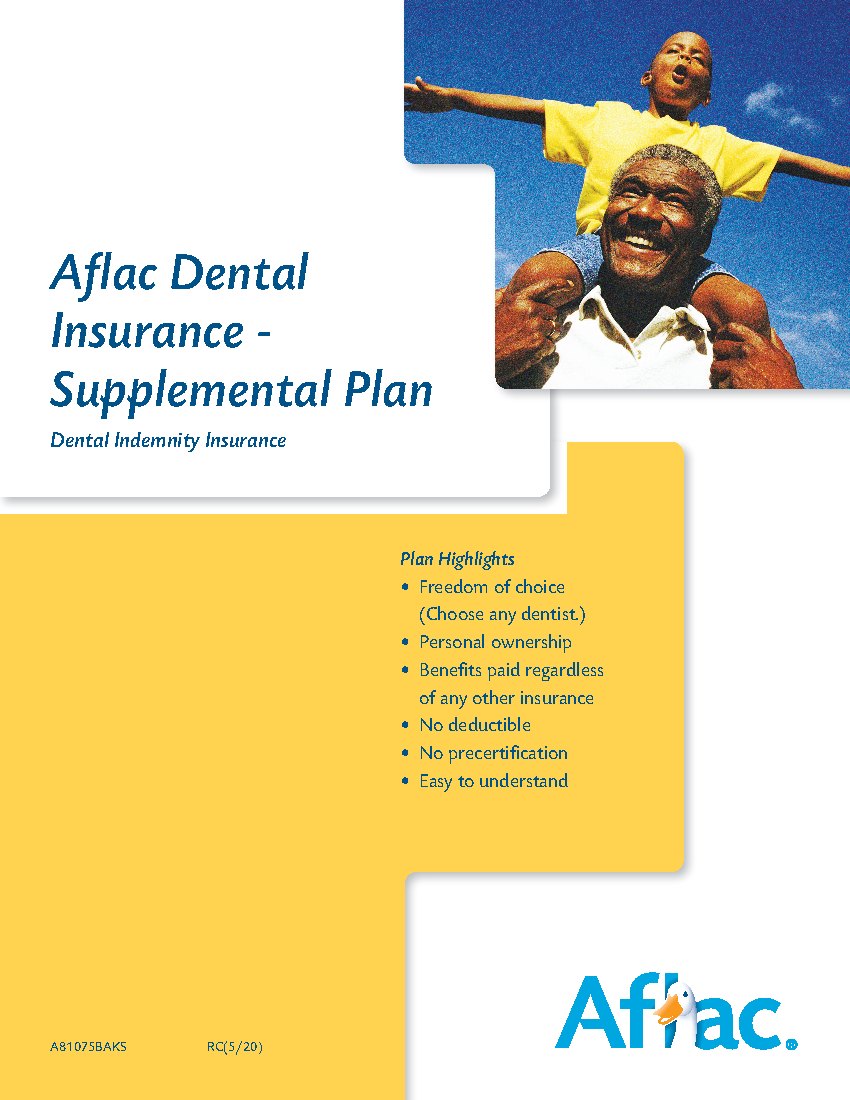 First page of Dental Insurance