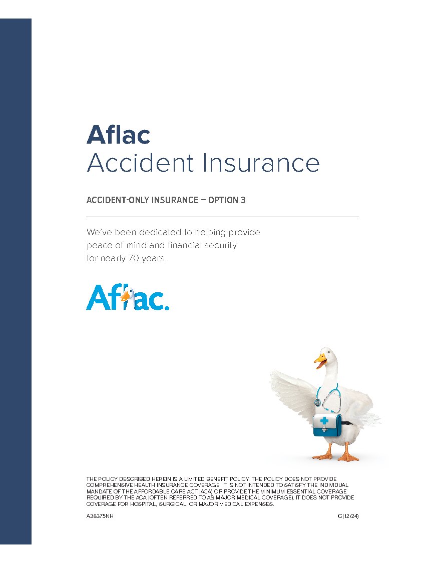 First page of Accident Insurance