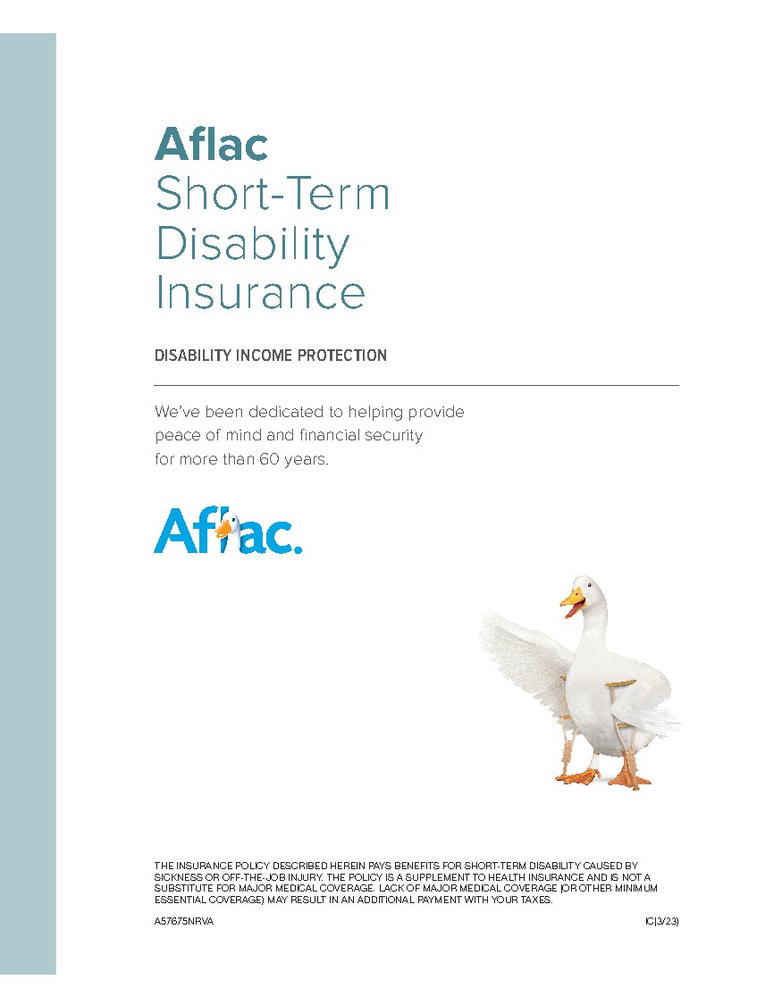 First page of Short-Term Disability Insurance